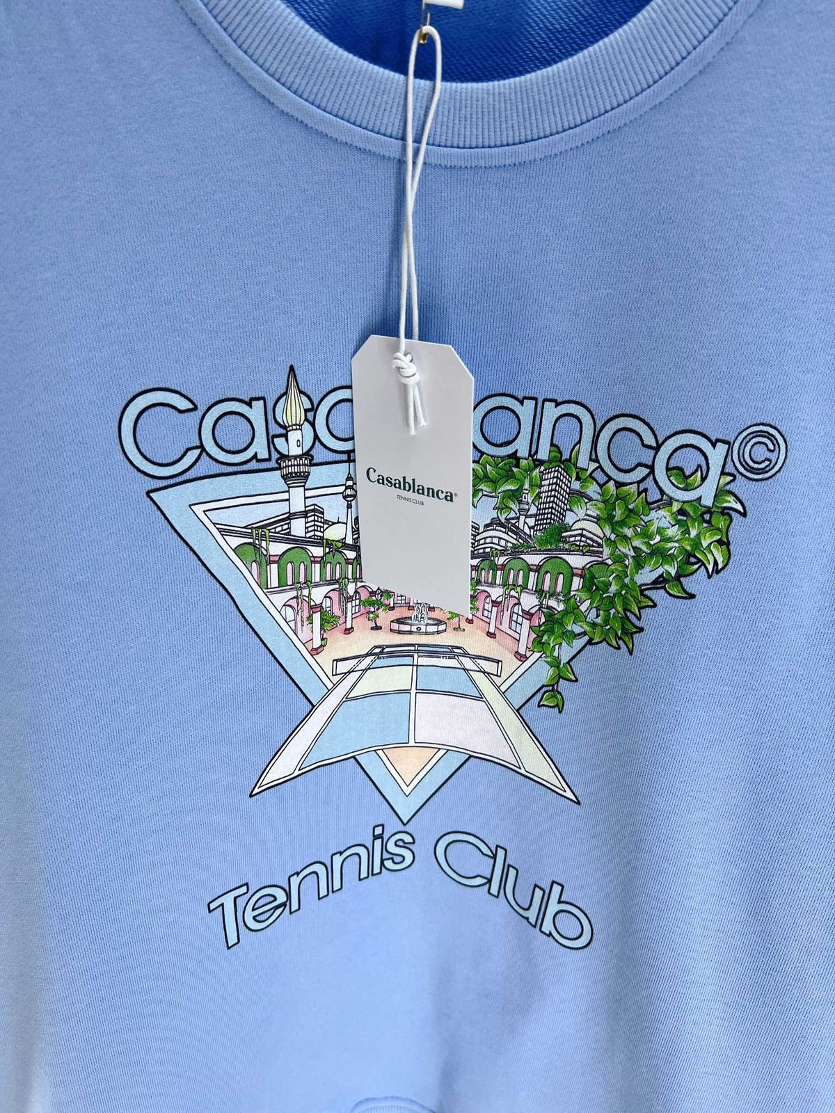 Blue Cotton Club Grafik-Rundhalsshirt – Herren