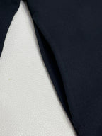 Navy Cotton Embroidered Pullover - Men's