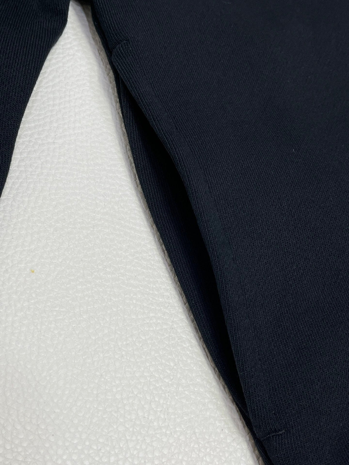 Navy Cotton Embroidered Pullover - Men's