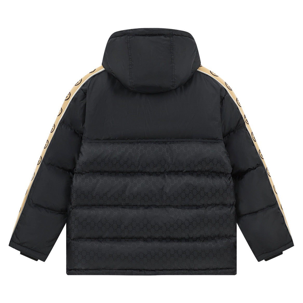 Black Puffer Jacket - Men's