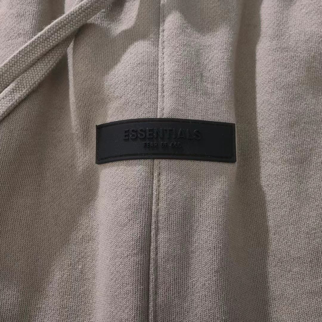 Brown Cotton Logo Drawstring - Men's