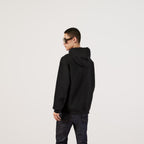 Jersey Sweatshirt with Mirror Print – the print is depicted on this black cotton jersey base with a distressed effect – LUX VERSE Luxury Designer Fashion Outlet