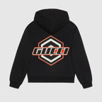 Cotton Jersey Hooded Sweatshirt – this hooded sweatshirt is presented in black light felted cotton jersey and defined – LUX VERSE Luxury Designer Fashion Outlet