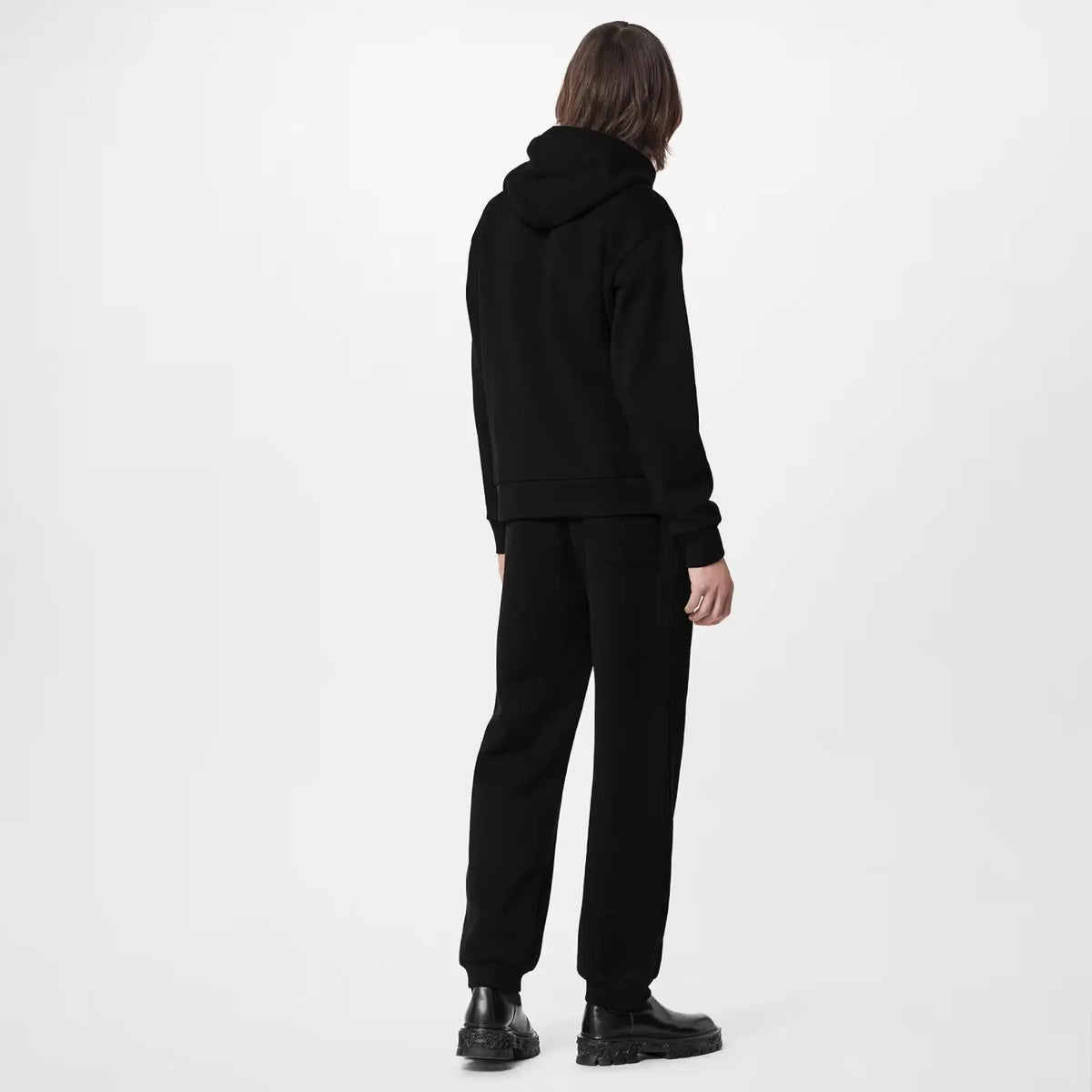 Signature Hoodie With Embroidery – it features one of this season’s iconic colors, set off by contrasting white cords – LUX VERSE Luxury Designer Fashion Outlet
