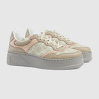 Women's GG sneaker – this pair of chunky sneakers is presented in a mix of different materials with – LUX VERSE Luxury Designer Fashion Outlet