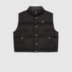 GG cotton canvas puffer vest – paying tribute to both the past and present, this puffer vest is crafted from GG – LUX VERSE Luxury Designer Fashion Outlet