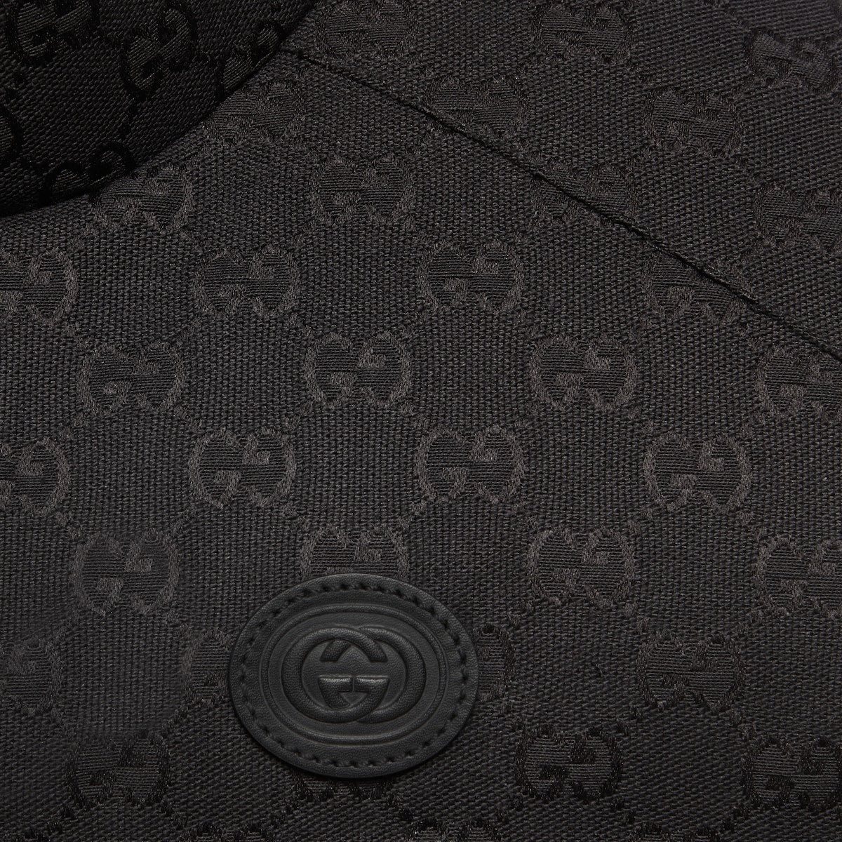 GG cotton canvas puffer vest – gG cotton canvas Lined High-neck Oval leather tag with Interlocking G Sleeveless Two – LUX VERSE Luxury Designer Fashion Outlet