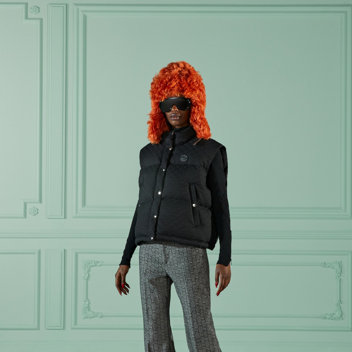 GG cotton canvas puffer vest – paying tribute to both the past and present, this puffer vest is crafted from GG – LUX VERSE Luxury Designer Fashion Outlet