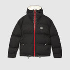 Cotton canvas classic puffer jacket – modernizes classic outerwear styles through unexpected details – LUX VERSE Luxury Designer Fashion Outlet