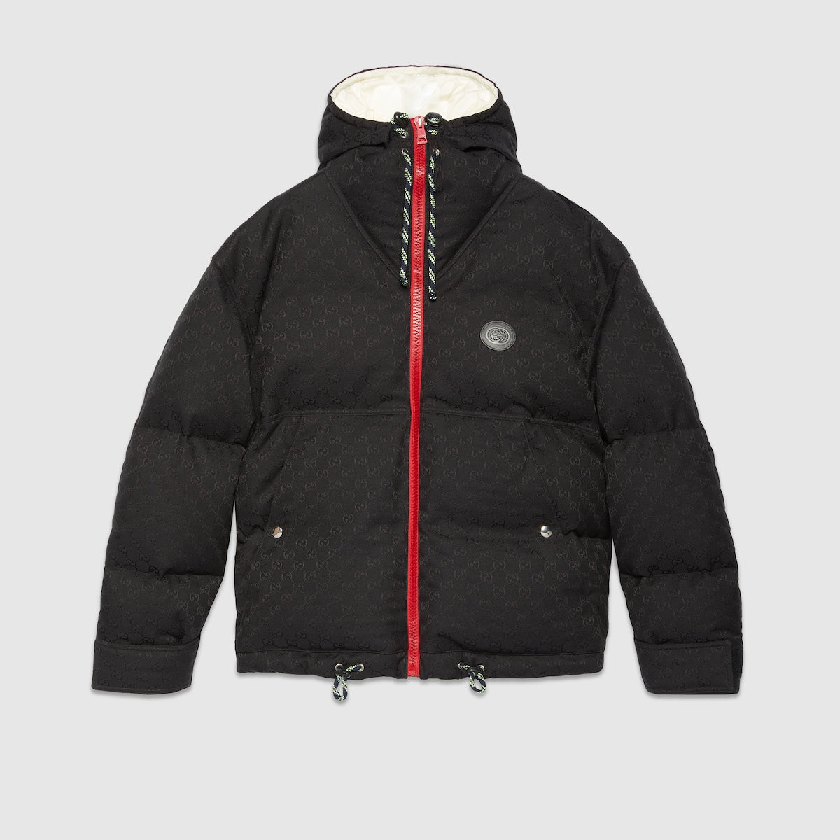 Cotton canvas classic puffer jacket – modernizes classic outerwear styles through unexpected details – LUX VERSE Luxury Designer Fashion Outlet