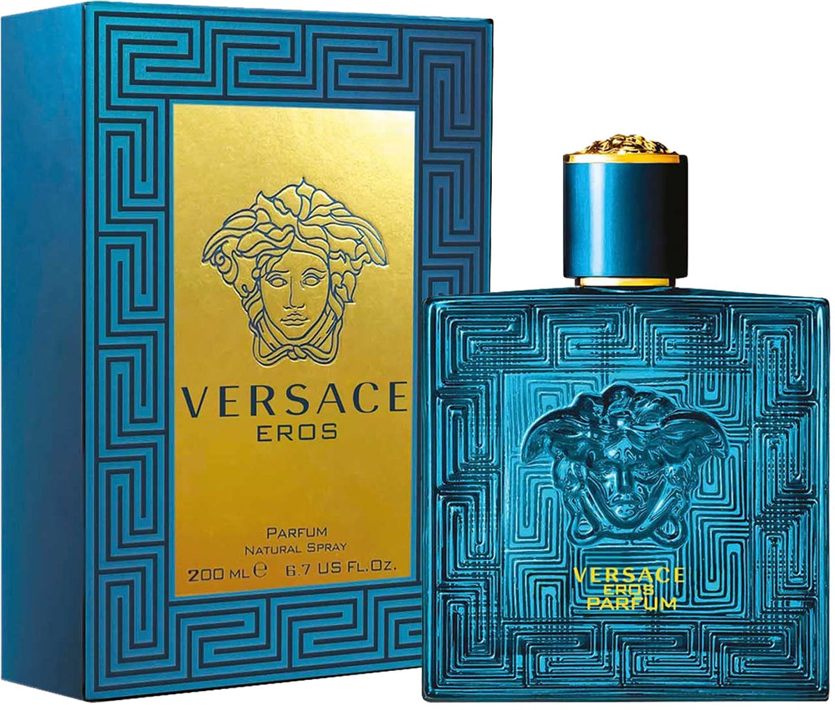 Eros Parfum 6.7 oz for men – a fragrance that strikes you right through the heart bearing an important message – LUX VERSE Luxury Designer Fashion Outlet