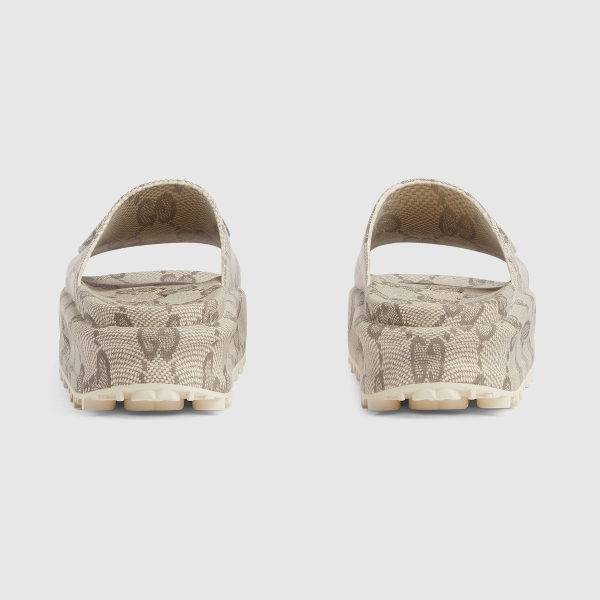 Women's slide with Interlocking G – this pair of beige and ebony slide sandals accentuates the aesthetic with – LUX VERSE Luxury Designer Fashion Outlet