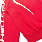 Roter Kapuzenpullover - Herren
