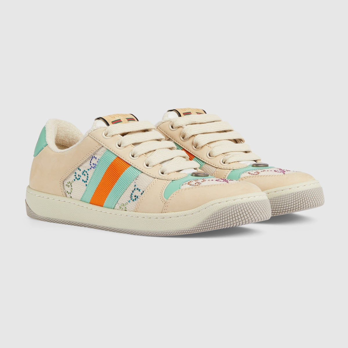 Women's Screener fabric sneaker – influenced by classic trainers from the'70s, the Screener sneakers—named for – LUX VERSE Luxury Designer Fashion Outlet