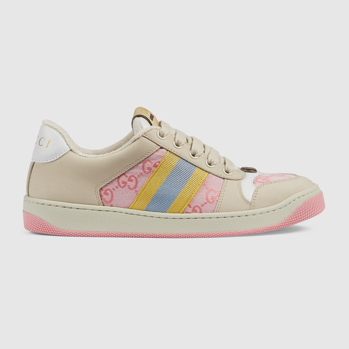 Screener GG sneaker – influenced by classic trainers from the'70s, the Screener sneakers—named for – LUX VERSE Luxury Designer Fashion Outlet