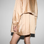 GG hooded jacket – representative of founder initials, here it adds logo definition to a hooded jacket, – LUX VERSE Luxury Designer Fashion Outlet