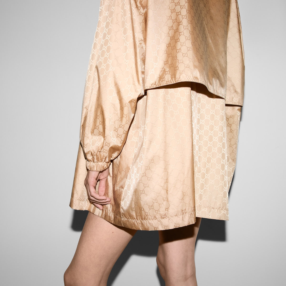 GG hooded jacket – representative of founder initials, here it adds logo definition to a hooded jacket, – LUX VERSE Luxury Designer Fashion Outlet