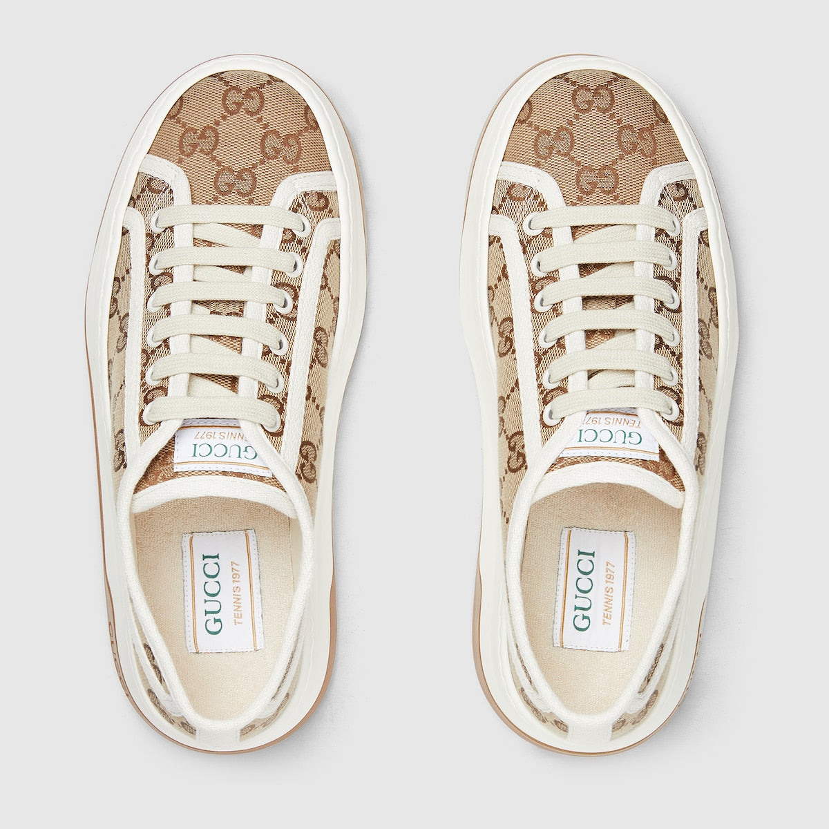 Women's GG canvas sneaker – a striking silhouette that takes inspiration from the tennis courts – LUX VERSE Luxury Designer Fashion Outlet