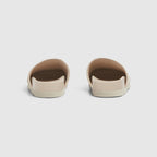 Women's Horsebit Flat slipper – an evolution of the Horsebit slipper, designed with a wide rounded toe – LUX VERSE Luxury Designer Fashion Outlet