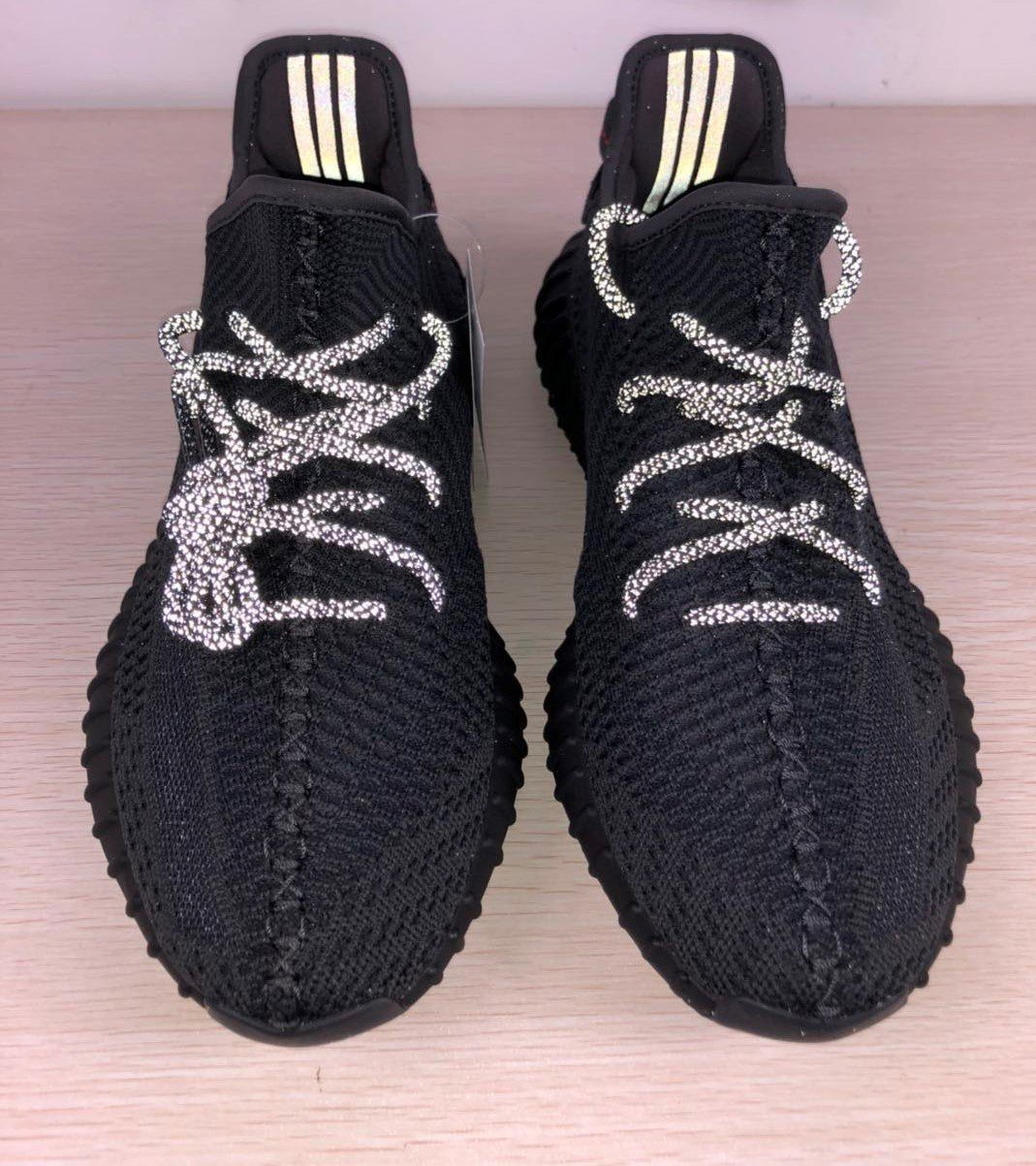 Yeezy 350 V2 non-Reflective Black Sneakers