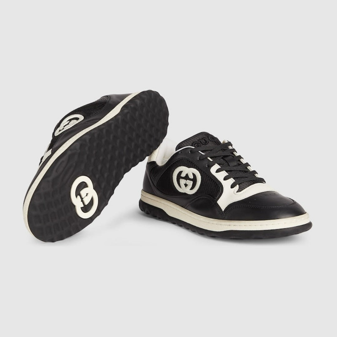 Men's Mac80 Sneaker – presented against black and leather, the motif brings the House logo to – LUX VERSE Luxury Designer Fashion Outlet