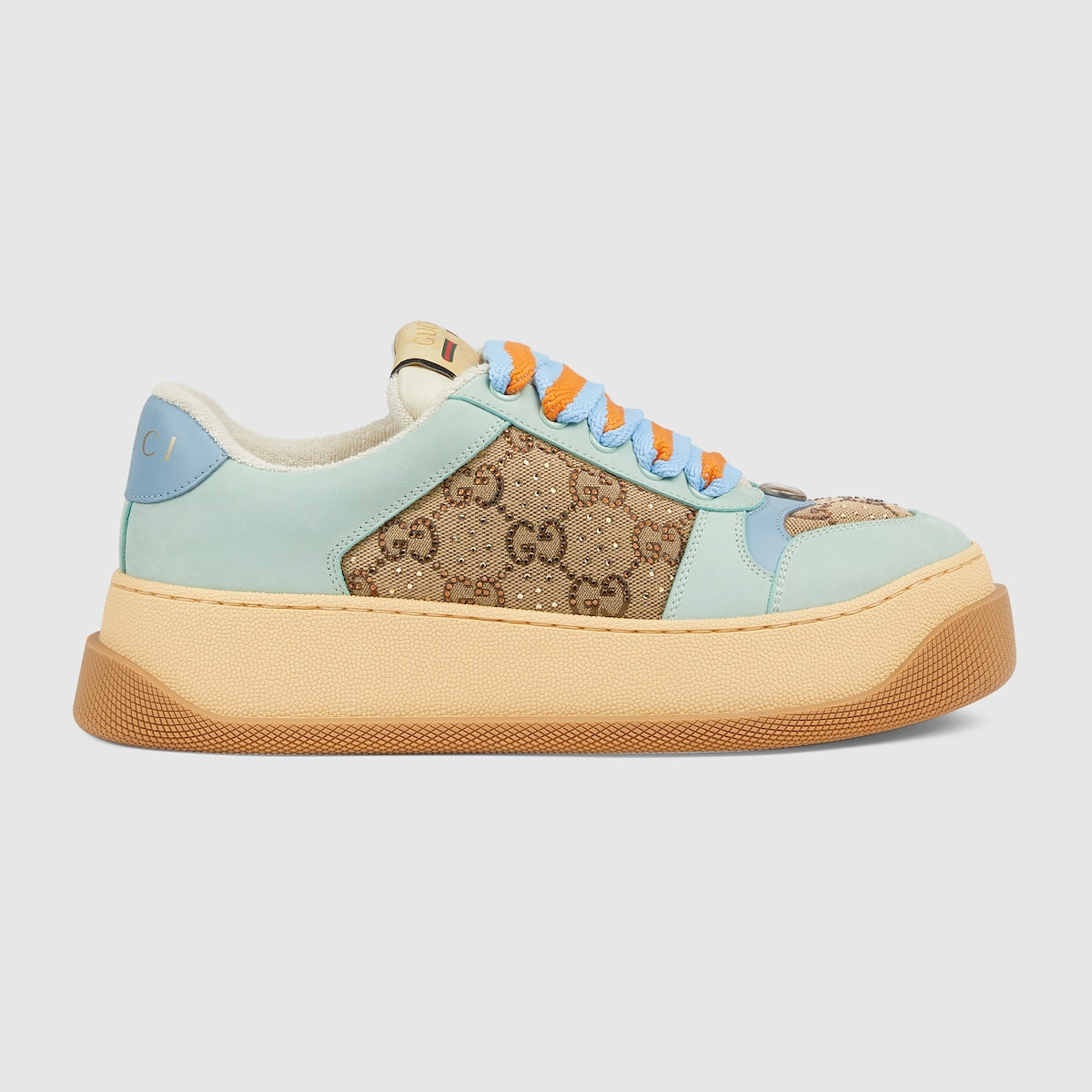 Women's Screener GG motif Sneaker – the logo continues to be a distinguishing feature of collections and appears atop – LUX VERSE Luxury Designer Fashion Outlet