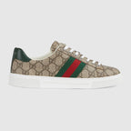 Women's Ace Rubber sneaker with Web – a new version of the characteristic low-top silhouette is presented in the latest – LUX VERSE Luxury Designer Fashion Outlet