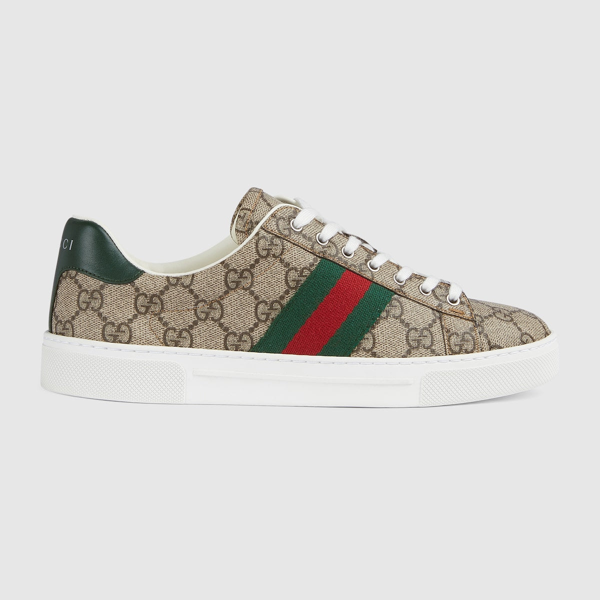 Women's Ace Rubber sneaker with Web – a new version of the characteristic low-top silhouette is presented in the latest – LUX VERSE Luxury Designer Fashion Outlet