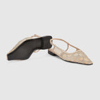 Women's slingback ballet flat – taking inspiration from archives of the 1990s and early 2000s, the women's shoes – LUX VERSE Luxury Designer Fashion Outlet