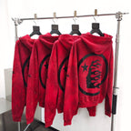 Dark Red Hoodie - Men's