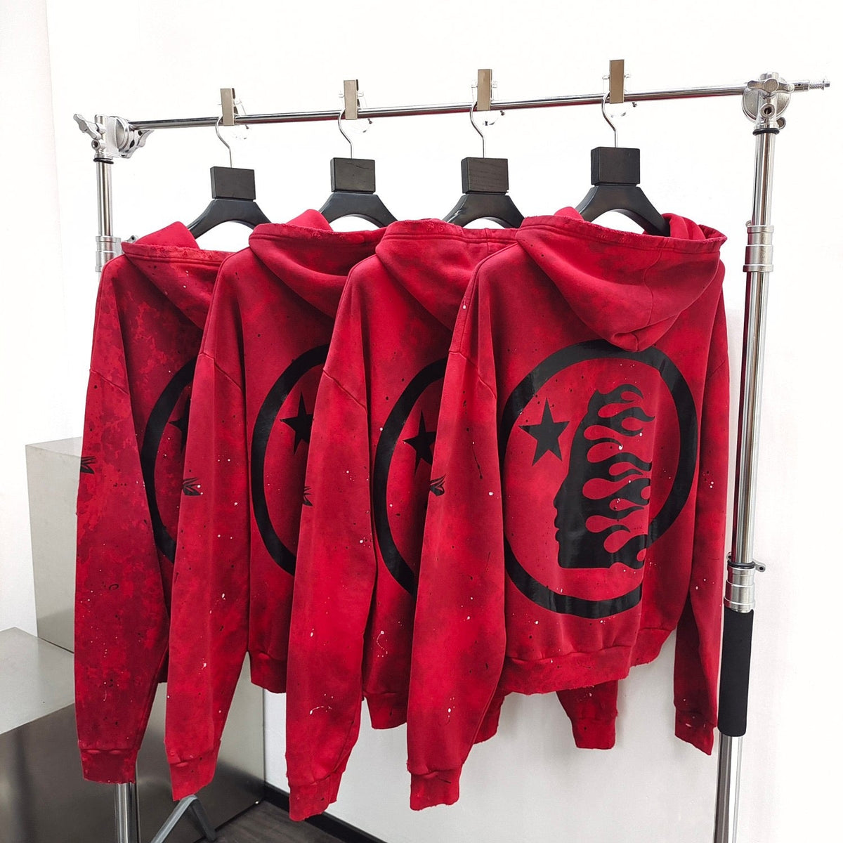 Dark Red Hoodie - Men's