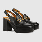Women's Horsebit leather mule – black leather Women's – LUX VERSE Luxury Designer Fashion Outlet