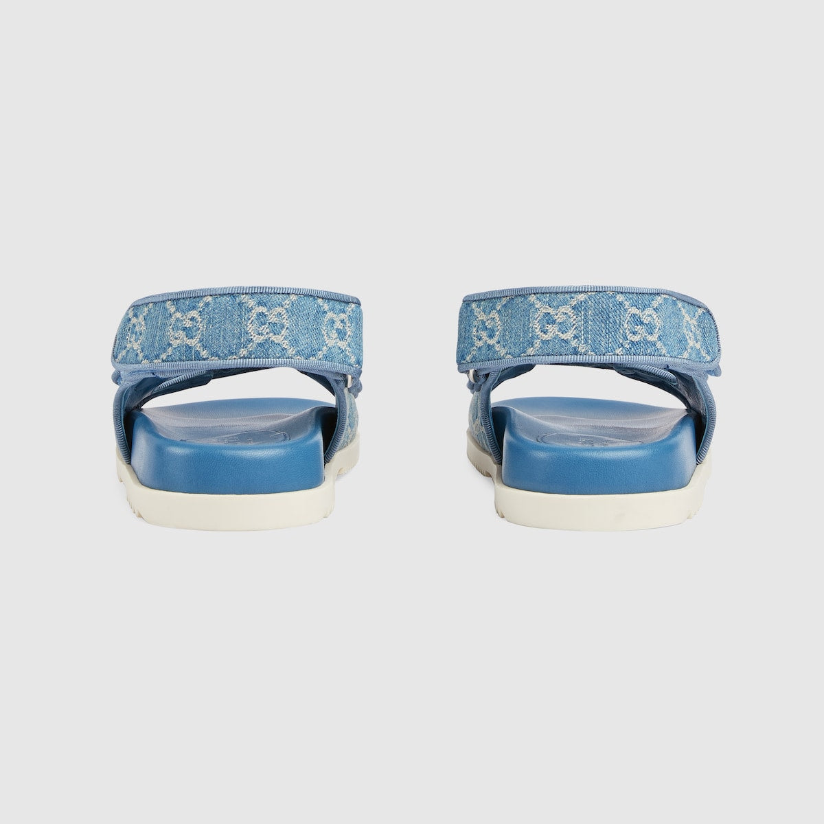 Flat sandal with Double G – lending a contemporary and sporty touch, these flat sandals with velcro straps offer – LUX VERSE Luxury Designer Fashion Outlet