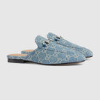 Princetown denim slipper – here it defines this classic women's Princetown slipper – LUX VERSE Luxury Designer Fashion Outlet