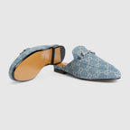 Princetown denim slipper – here it defines this classic women's Princetown slipper – LUX VERSE Luxury Designer Fashion Outlet