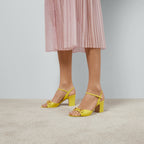 Women's mid-heel sandal – inspired by the origins of the brand, the emblematic Horsebit defines the shoe – LUX VERSE Luxury Designer Fashion Outlet