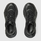 Women's Ripple leather sneaker – the leather design is complete with three-dimensional elements which flow from – LUX VERSE Luxury Designer Fashion Outlet