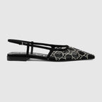 Women's GG slingback ballet flat – taking inspiration from archives of the 1990s and early 2000s, the women's shoes – LUX VERSE Luxury Designer Fashion Outlet