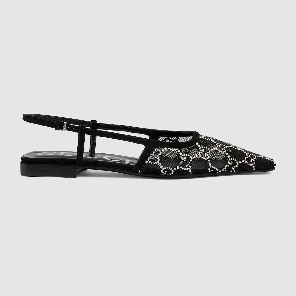 Women's GG slingback ballet flat – taking inspiration from archives of the 1990s and early 2000s, the women's shoes – LUX VERSE Luxury Designer Fashion Outlet
