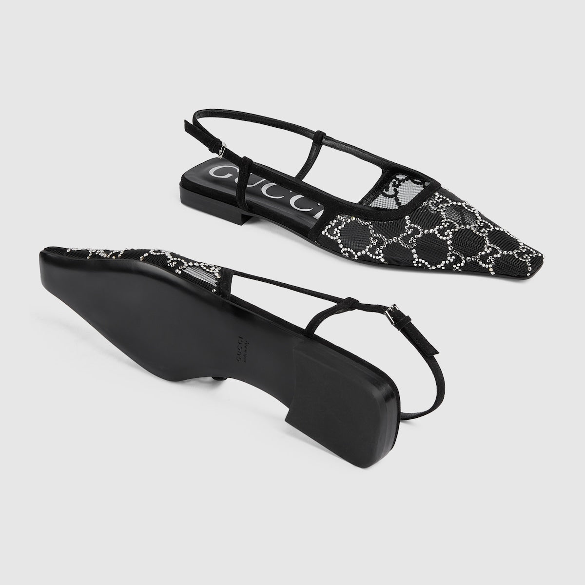 Women's GG slingback ballet flat – taking inspiration from archives of the 1990s and early 2000s, the women's shoes – LUX VERSE Luxury Designer Fashion Outlet