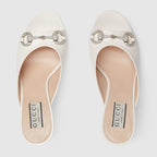 Women's mid-heel slide sandal – continues to make an appearance throughout every collection through immediately – LUX VERSE Luxury Designer Fashion Outlet