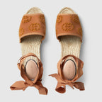 Espadrille with Interlocking G – featuring the emblematic Interlocking G motif, the style is finished with a tonal – LUX VERSE Luxury Designer Fashion Outlet