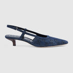 GG slingback pump – the House's designs continue to play with expectations, bringing together diverse – LUX VERSE Luxury Designer Fashion Outlet