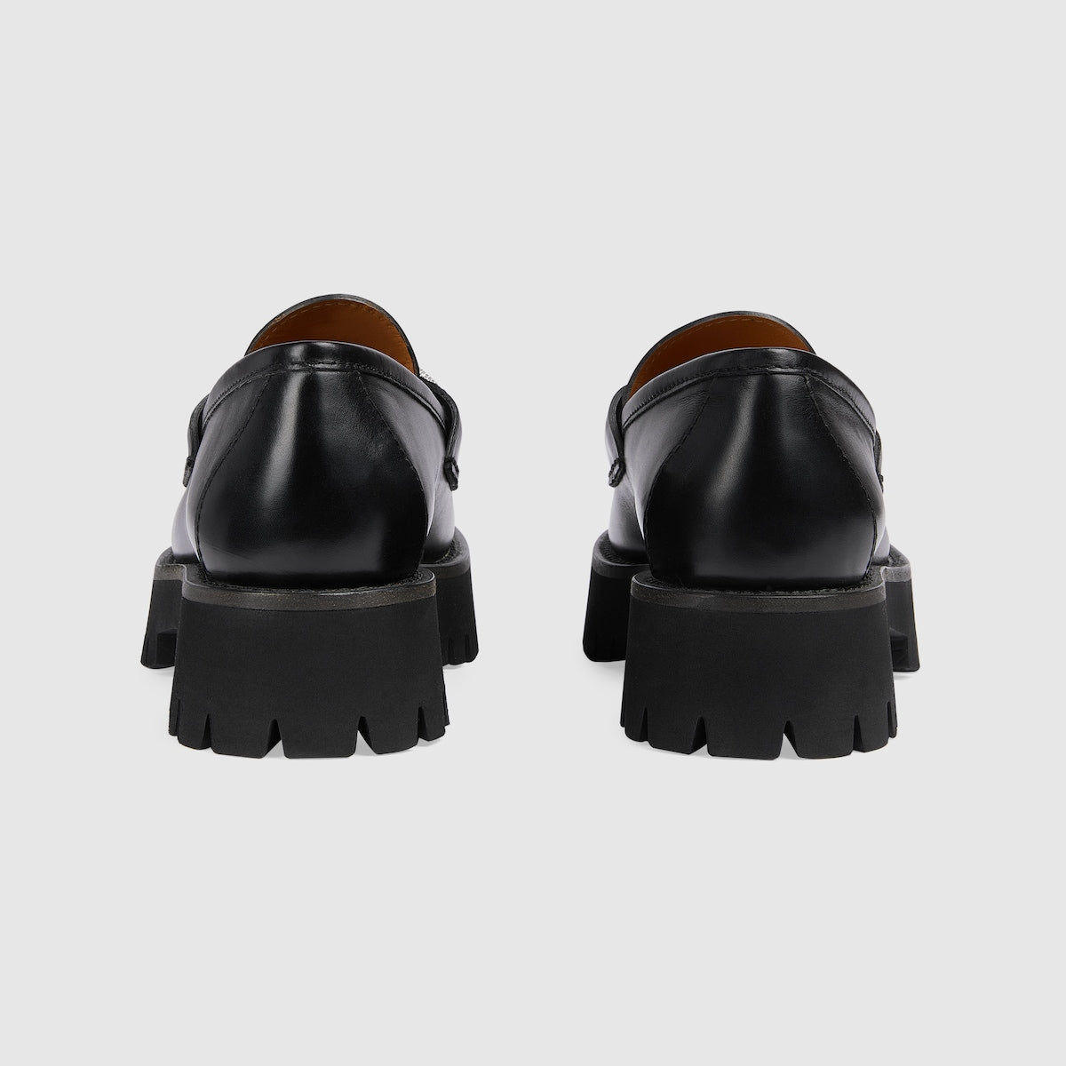 Women's lug sole loafer – a beloved symbol of the House, the Horsebit hardware comes to the fore atop this – LUX VERSE Luxury Designer Fashion Outlet