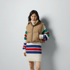 GG canvas padded vest – a concealed hood makes for a versatile base, offering endless styling possibilities – LUX VERSE Luxury Designer Fashion Outlet