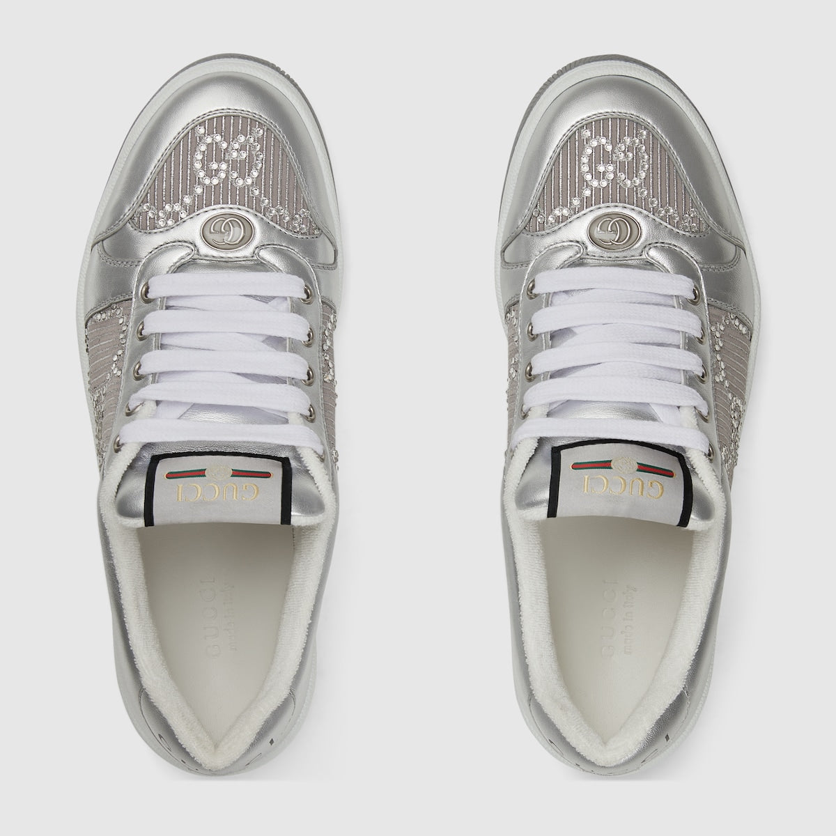 Women's Screener GG sneaker – influenced by classic trainers from the 1970s, the Screener sneakers, named for – LUX VERSE Luxury Designer Fashion Outlet