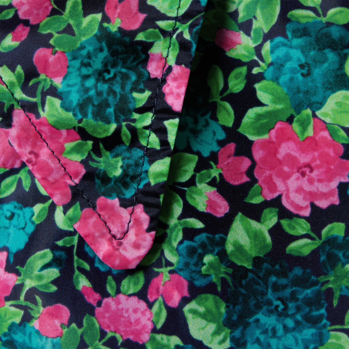 Floral print nylon coat – garden-inspired palette, floral prints, and sophisticated lightweight materials are – LUX VERSE Luxury Designer Fashion Outlet