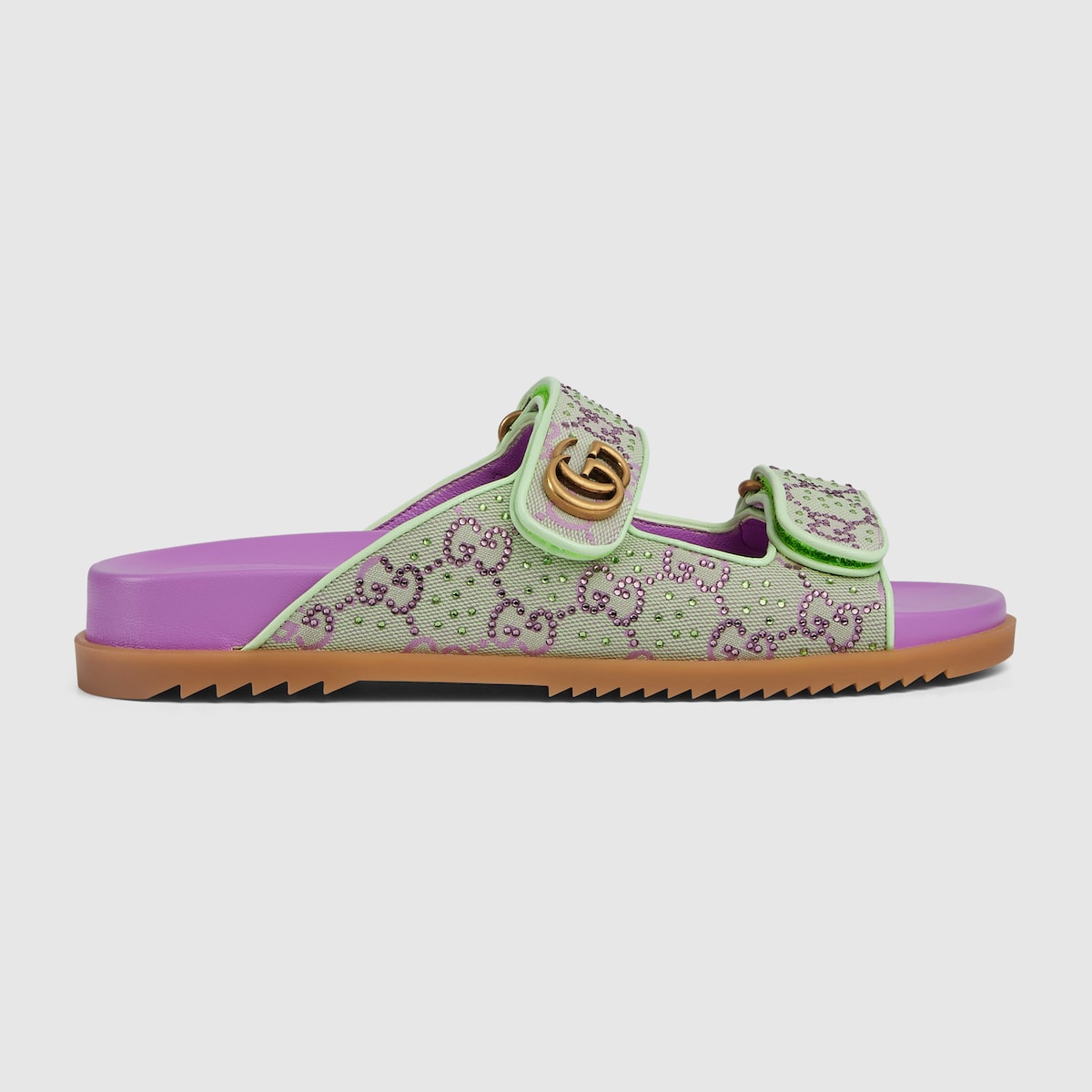 Sandal with Double G – inspired by the summer spirit and beach clubs on the Italian coast, this item is – LUX VERSE Luxury Designer Fashion Outlet