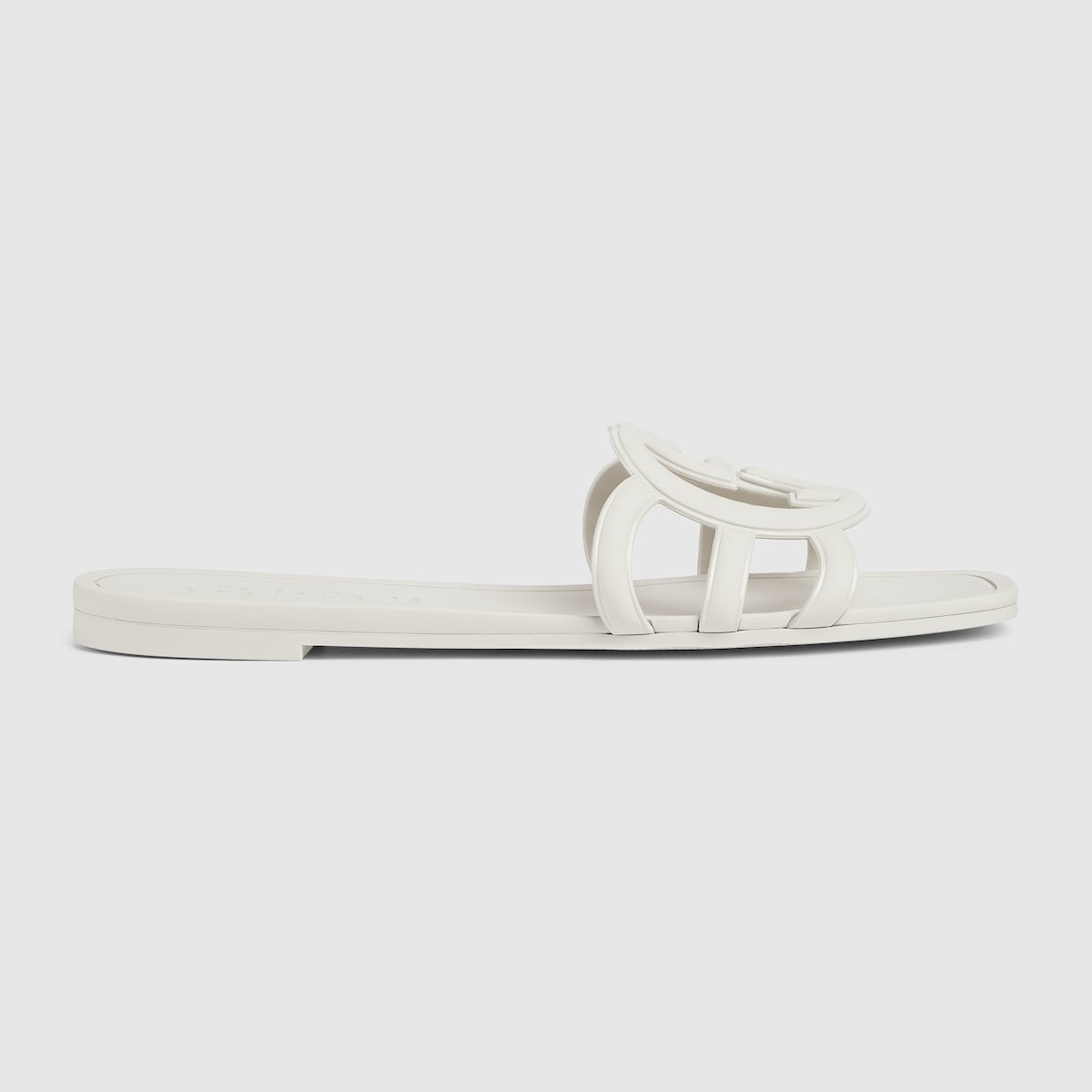 Women's Interlocking rubber G slide sandal – inspired by the summer spirit and beach clubs on the Italian coast, this item is – LUX VERSE Luxury Designer Fashion Outlet