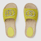 Interlocking G espadrille – the House's straw-inspired accessories shed new light on the traditional material – LUX VERSE Luxury Designer Fashion Outlet